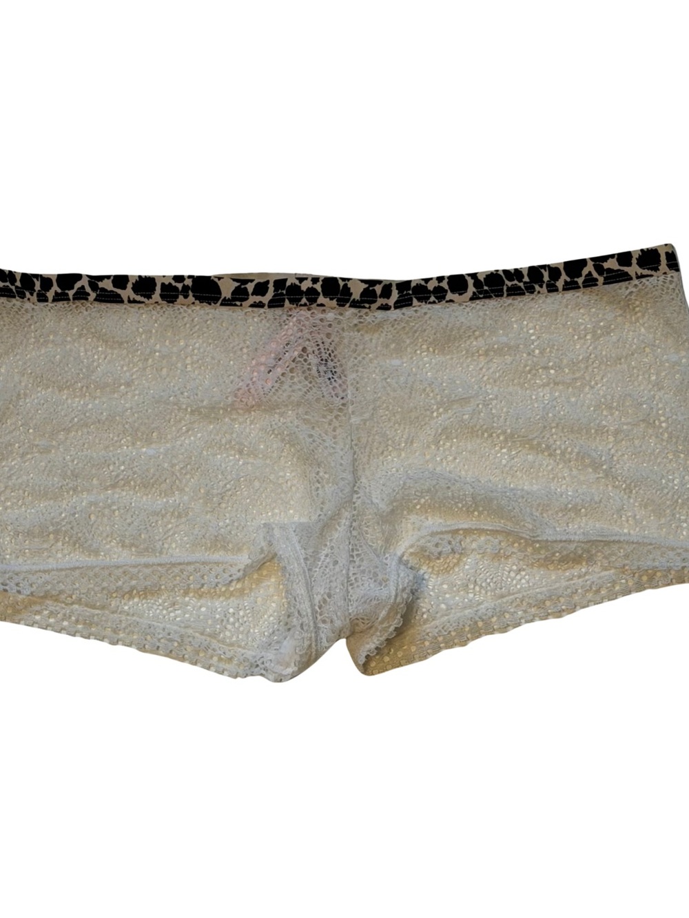 Victoria’s Secret Off White Lace Shortie